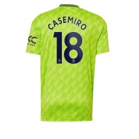 Dres Manchester United Casemiro #18 Rezervni 2022-23 Kratak Rukav